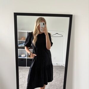 Amazon Black Midi Dress